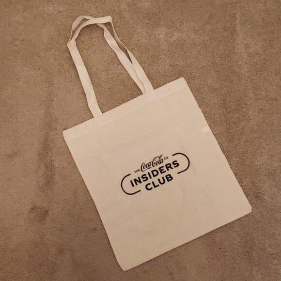 Coca Cola insiders club Tote Bag - Picture 1 of 2